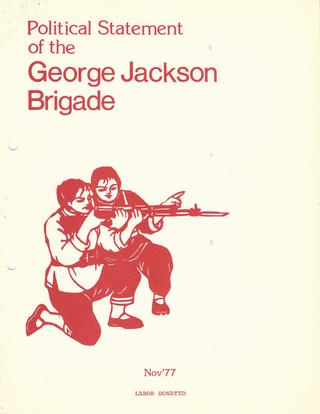 Political Statement of the George Jackson Brigade cover